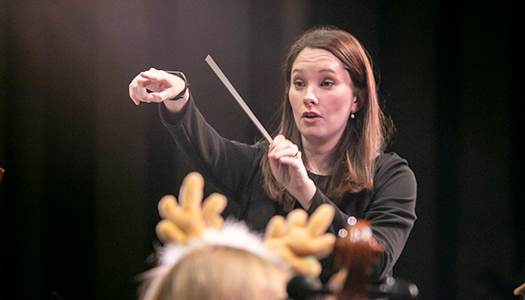 体育菠菜大平台 Music Education M.A.Ed. graduate Jeana Peterson named Outstanding Orchestra Teacher of the Year